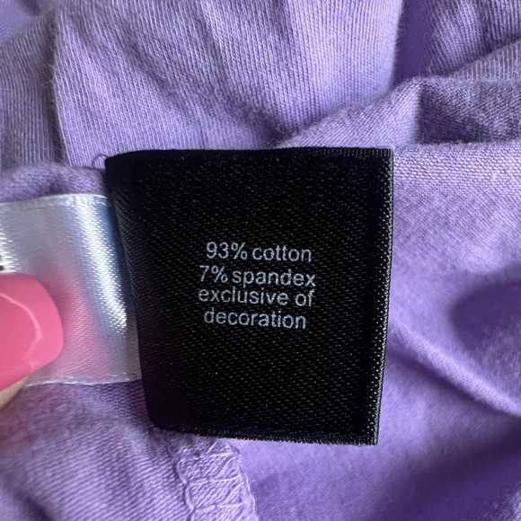 Lavender Lace-Trim Cami Women’s Tank Top, Size Small - Picture 7 of 15